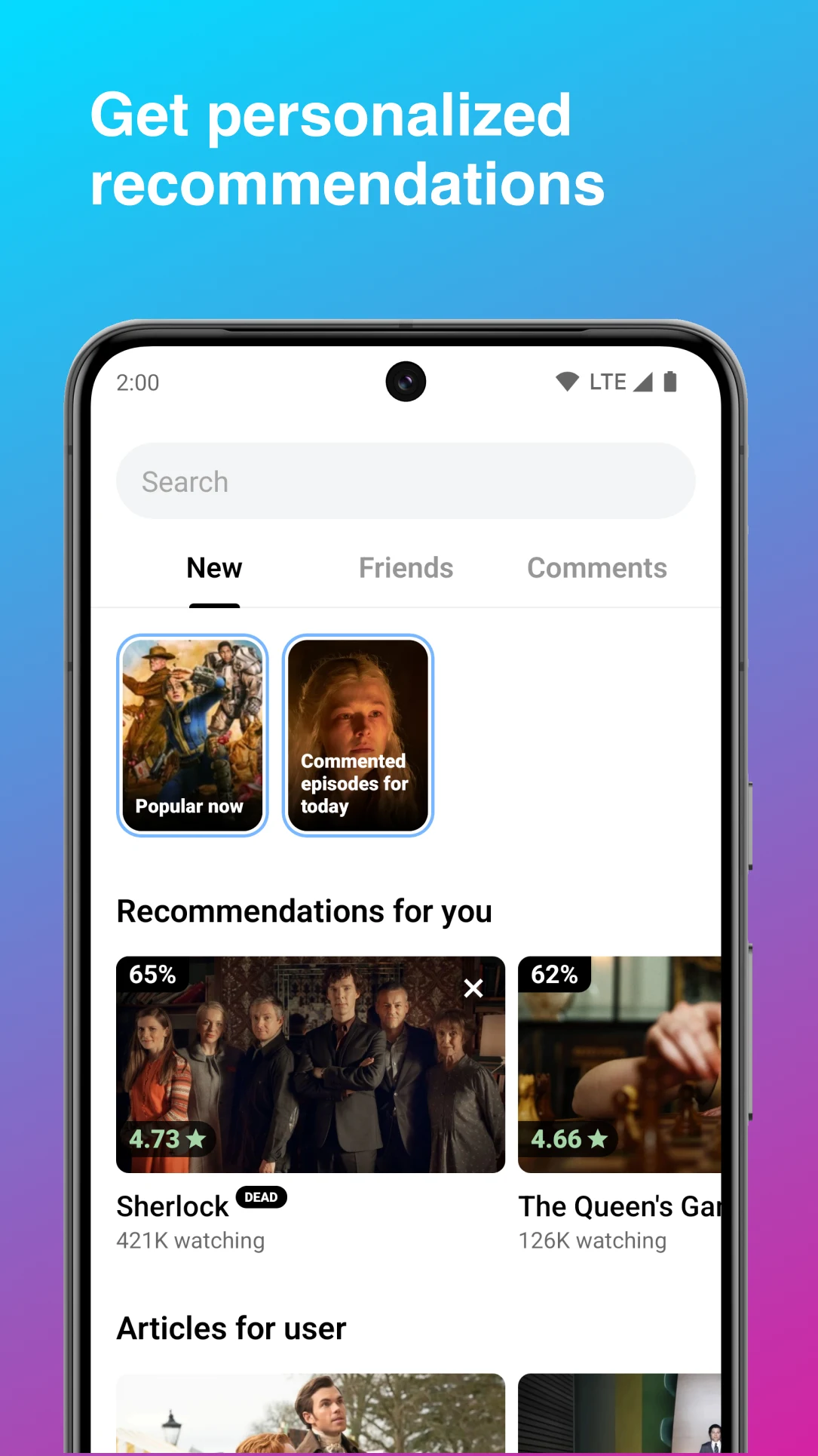 MyShows — TV Shows tracker screenshot